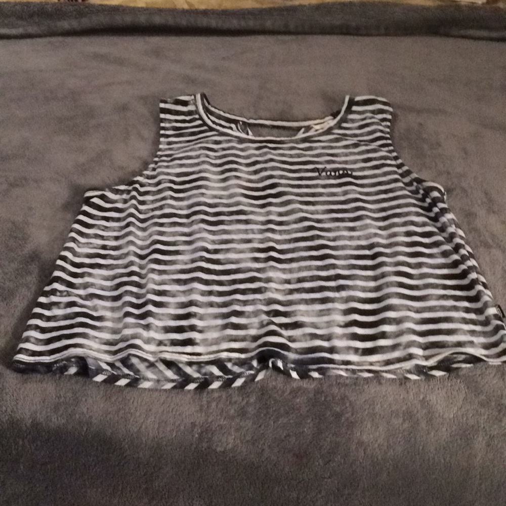 Vans Cropped Tank Top Tie Dyed Size Small